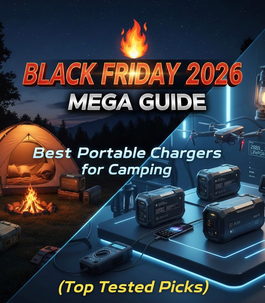 BLACK FRIDAY 2026 MEGA GUIDE: Best Portable Chargers for Camping (Top Tested Picks)