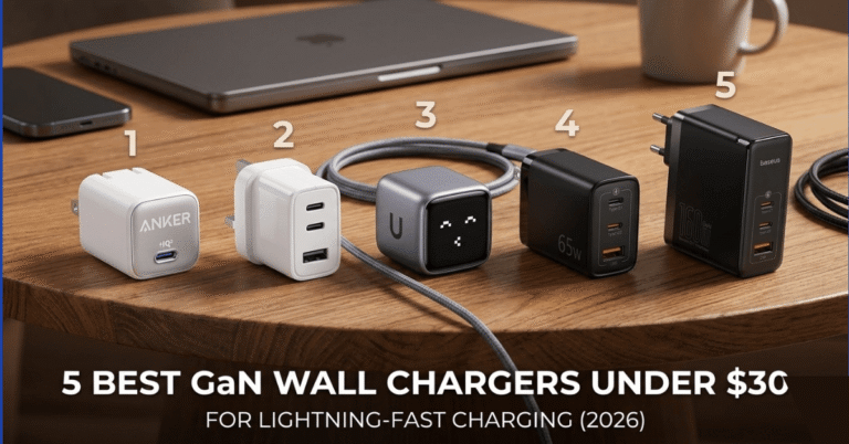 best GaN charger under $30 for fast charging