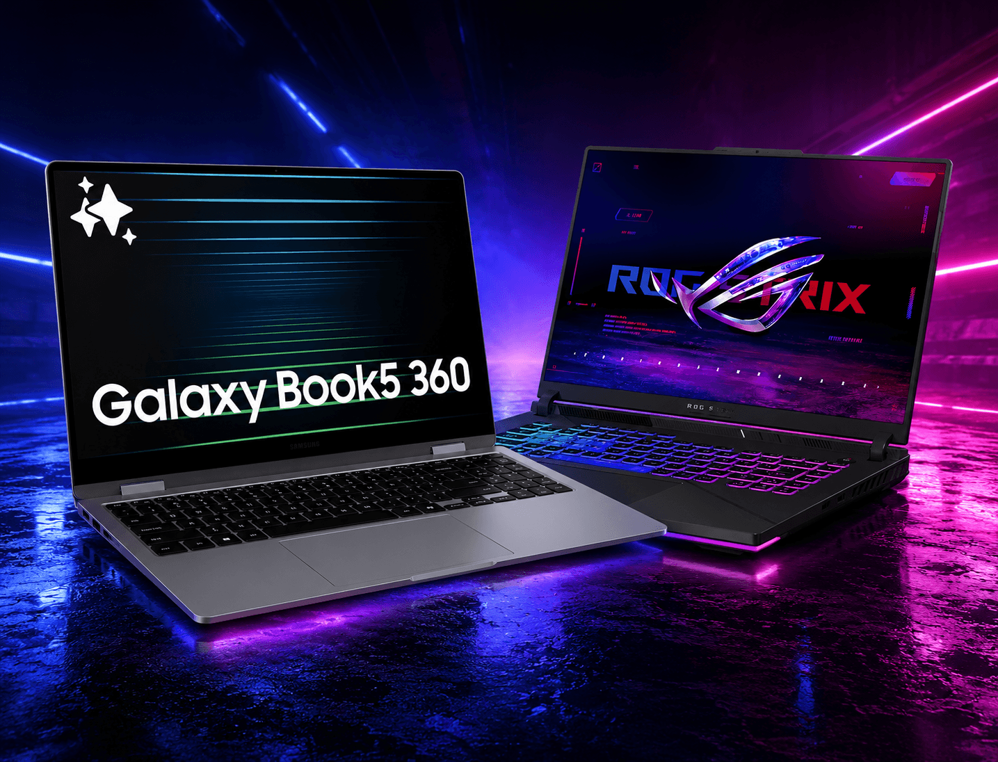 Samsung Galaxy Book5 360 vs ASUS ROG Strix G16 Best Buy