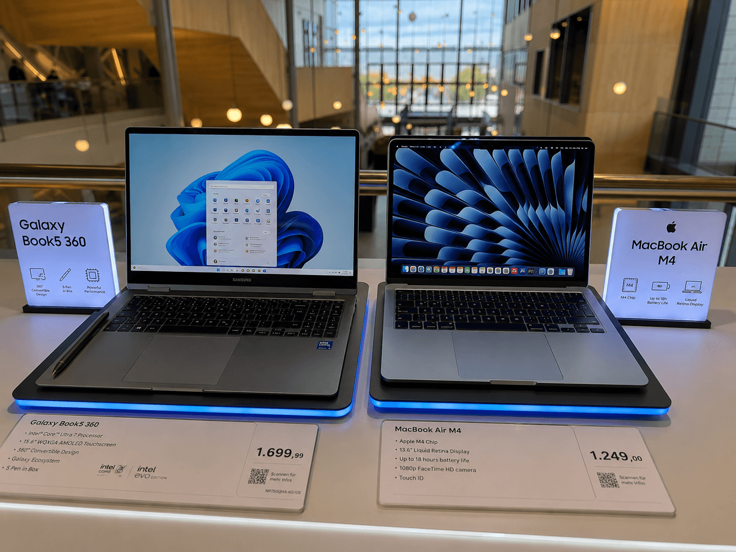 Samsung Galaxy Book5 360 vs MacBook Air M4 (2026): I Tested Both for 3 Weeks — The Winner Surprised Me